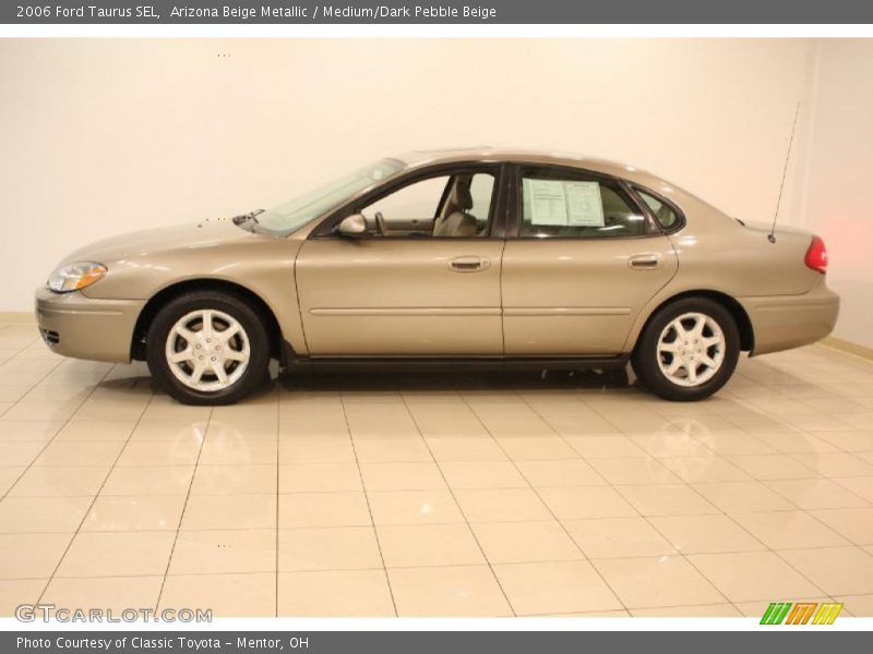 Arizona Beige Metallic / Medium/Dark Pebble Beige 2006 Ford Taurus SEL