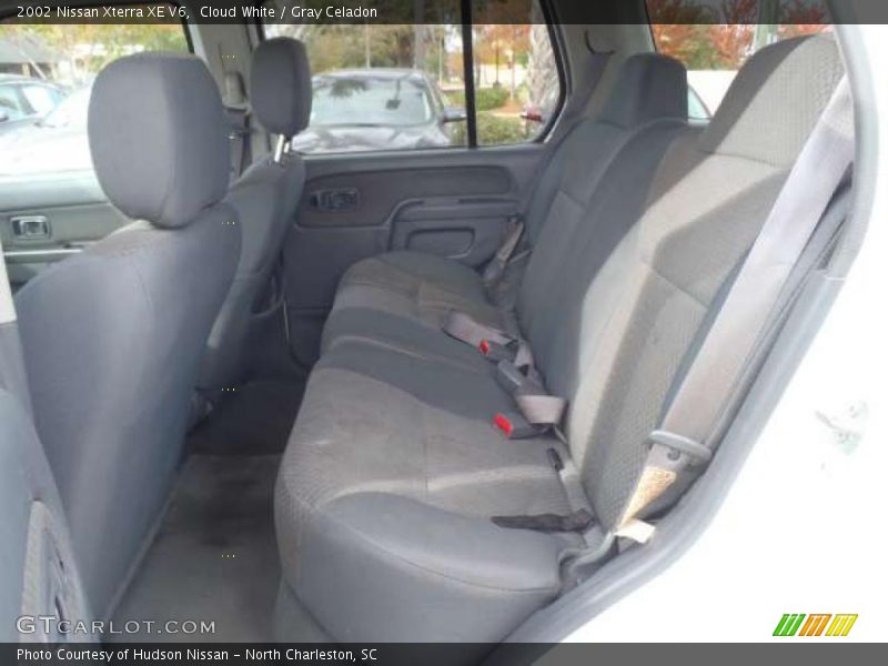 Cloud White / Gray Celadon 2002 Nissan Xterra XE V6