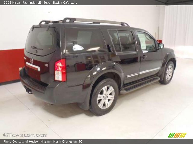 Super Black / Cafe Latte 2008 Nissan Pathfinder LE