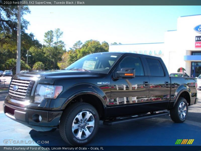 Tuxedo Black / Black 2010 Ford F150 FX2 SuperCrew