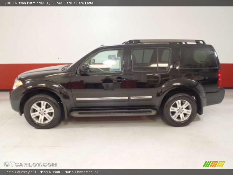 Super Black / Cafe Latte 2008 Nissan Pathfinder LE