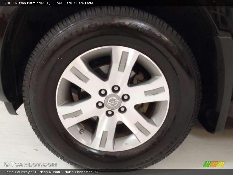 Super Black / Cafe Latte 2008 Nissan Pathfinder LE