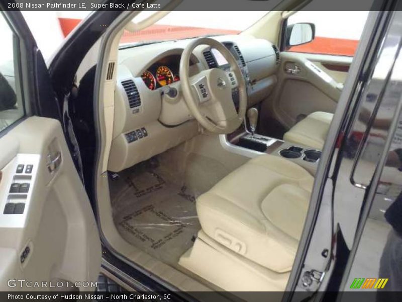 Super Black / Cafe Latte 2008 Nissan Pathfinder LE