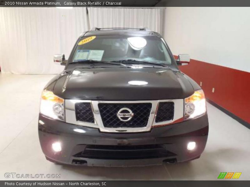 Galaxy Black Metallic / Charcoal 2010 Nissan Armada Platinum