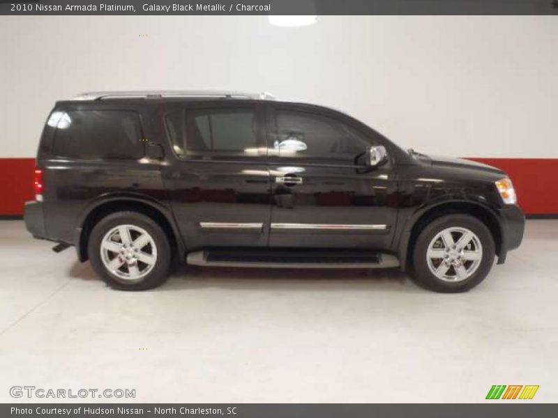 Galaxy Black Metallic / Charcoal 2010 Nissan Armada Platinum