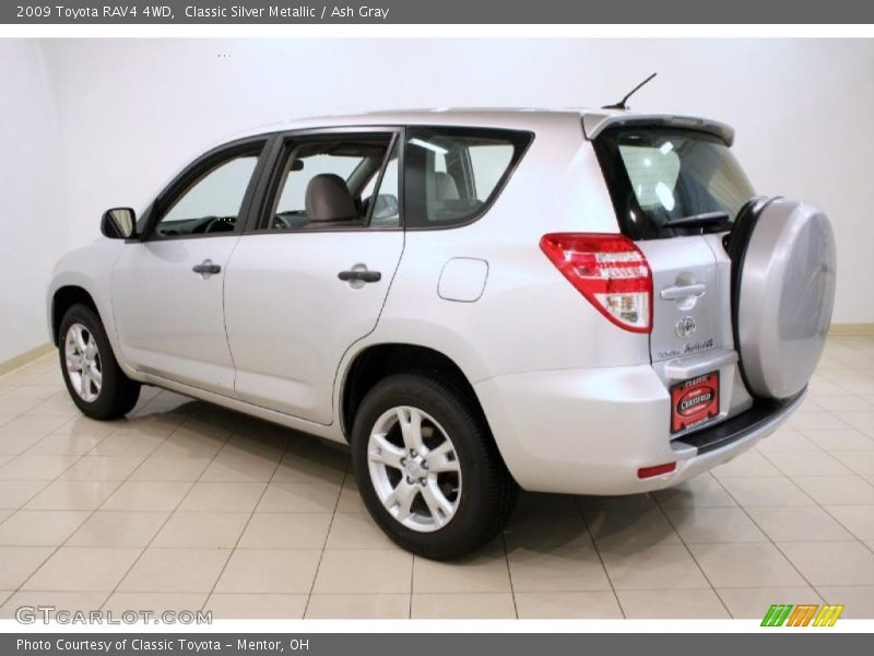 Classic Silver Metallic / Ash Gray 2009 Toyota RAV4 4WD