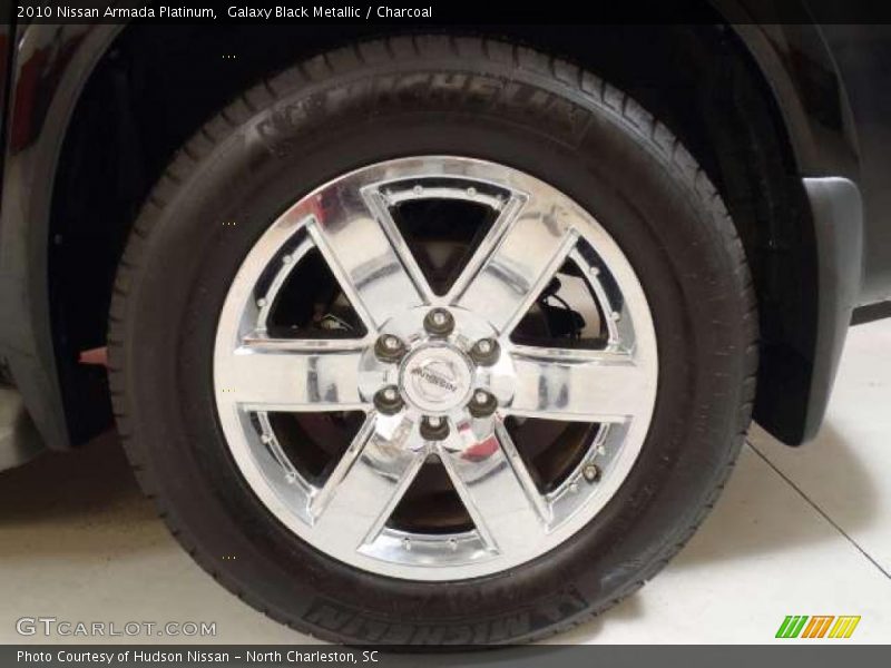 Galaxy Black Metallic / Charcoal 2010 Nissan Armada Platinum