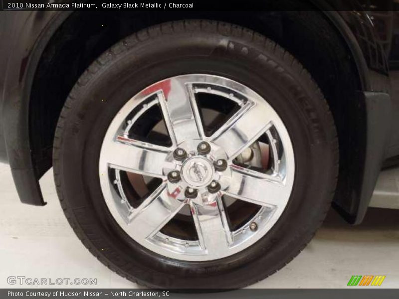 Galaxy Black Metallic / Charcoal 2010 Nissan Armada Platinum