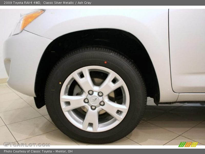 Classic Silver Metallic / Ash Gray 2009 Toyota RAV4 4WD