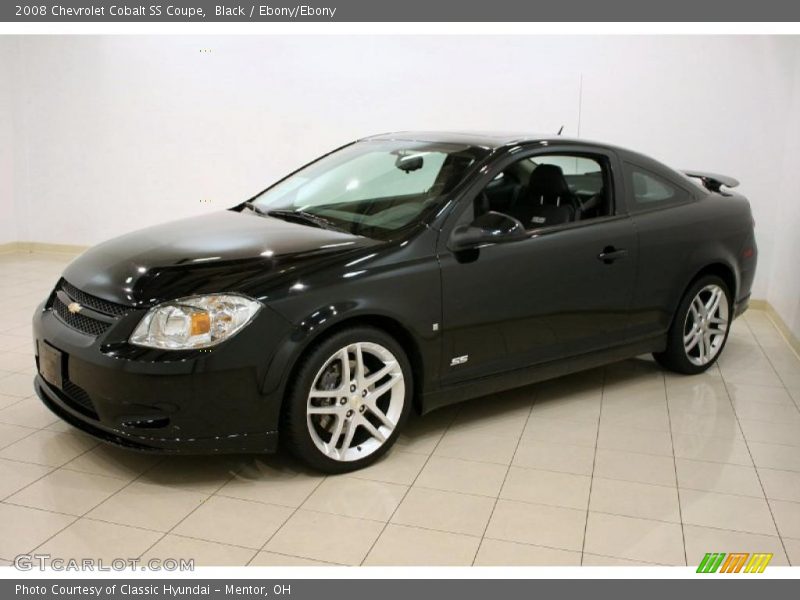 Black / Ebony/Ebony 2008 Chevrolet Cobalt SS Coupe