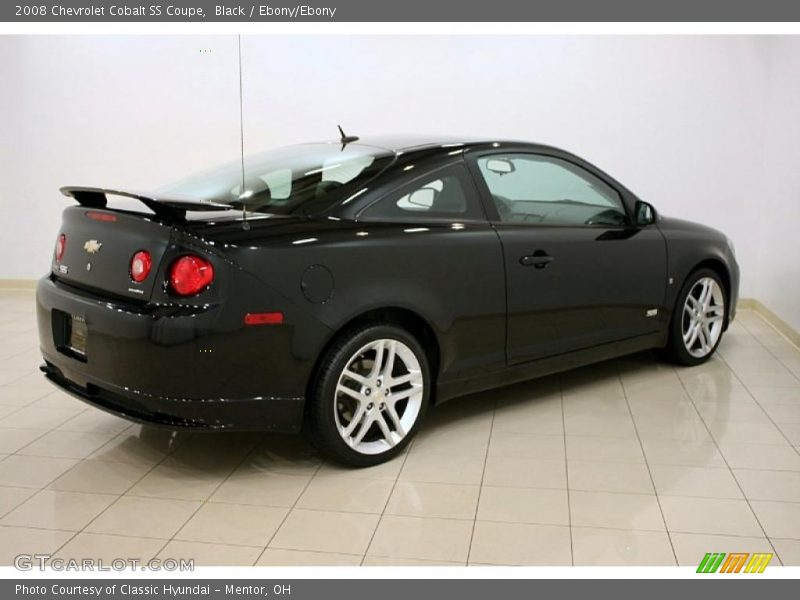 Black / Ebony/Ebony 2008 Chevrolet Cobalt SS Coupe