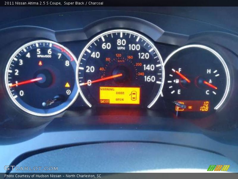  2011 Altima 2.5 S Coupe 2.5 S Coupe Gauges