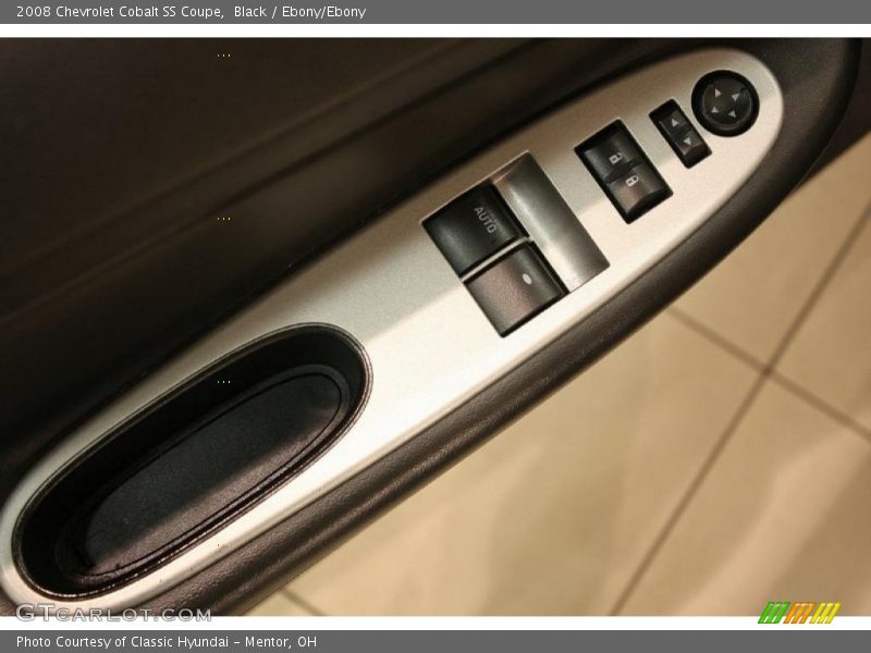 Controls of 2008 Cobalt SS Coupe