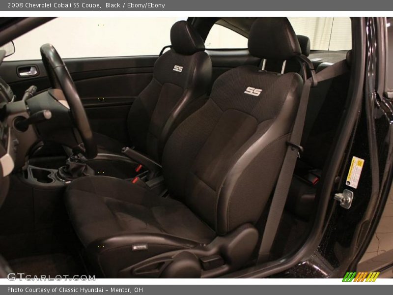  2008 Cobalt SS Coupe Ebony/Ebony Interior