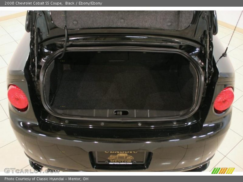  2008 Cobalt SS Coupe Trunk