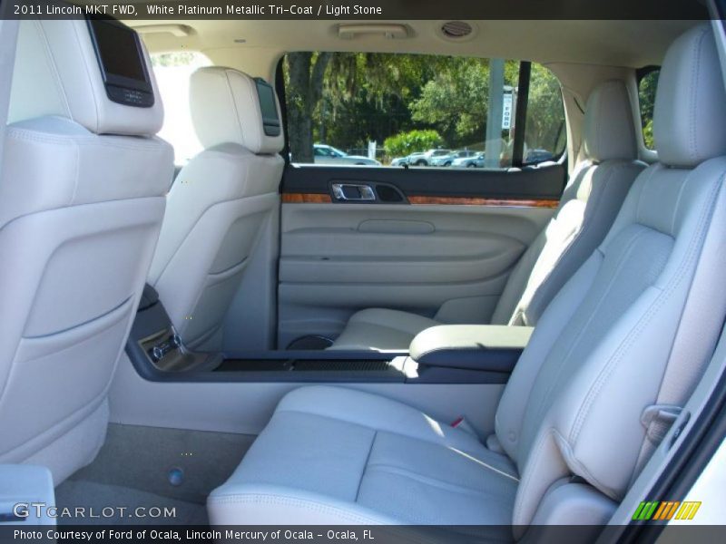 White Platinum Metallic Tri-Coat / Light Stone 2011 Lincoln MKT FWD