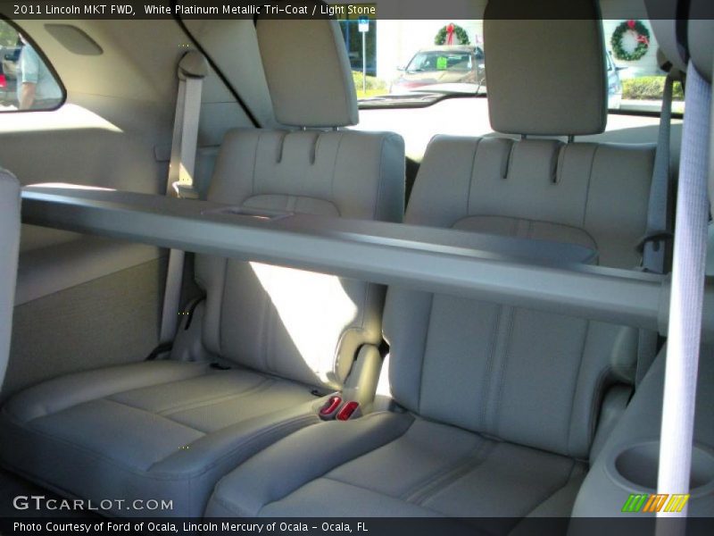 White Platinum Metallic Tri-Coat / Light Stone 2011 Lincoln MKT FWD