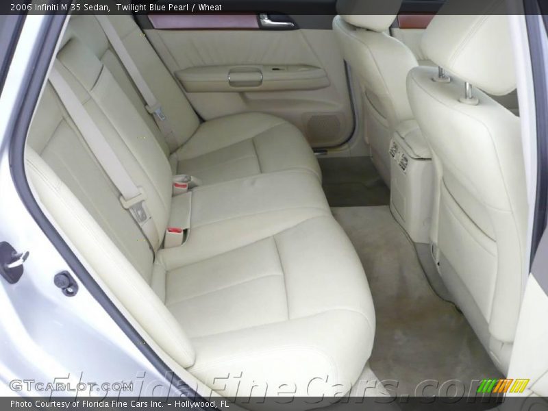 Twilight Blue Pearl / Wheat 2006 Infiniti M 35 Sedan
