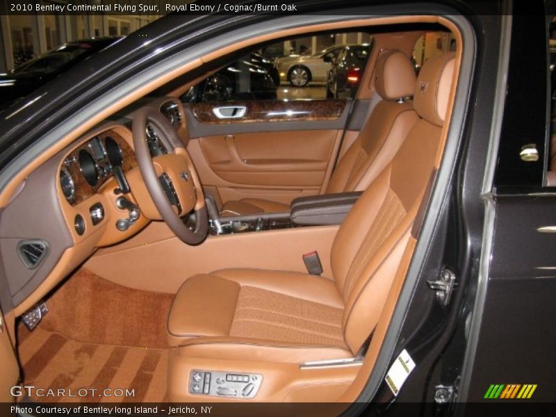  2010 Continental Flying Spur  Cognac/Burnt Oak Interior