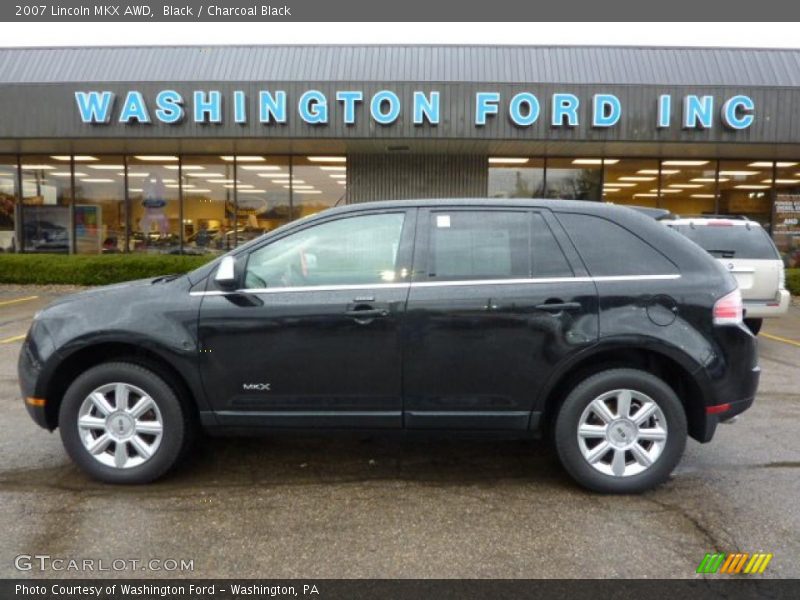 Black / Charcoal Black 2007 Lincoln MKX AWD