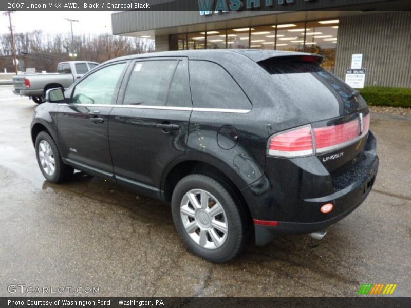 Black / Charcoal Black 2007 Lincoln MKX AWD
