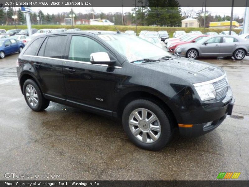 Black / Charcoal Black 2007 Lincoln MKX AWD