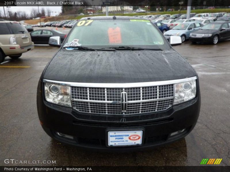 Black / Charcoal Black 2007 Lincoln MKX AWD