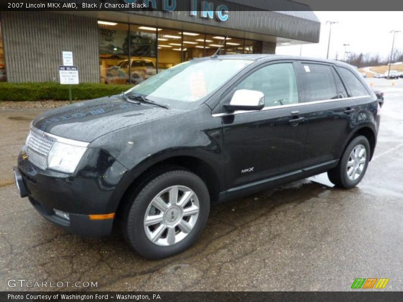 Black / Charcoal Black 2007 Lincoln MKX AWD