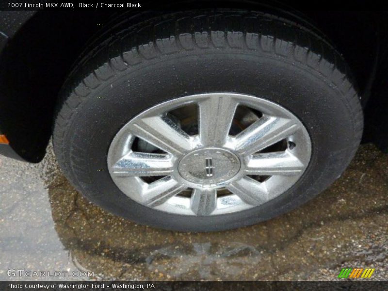 Black / Charcoal Black 2007 Lincoln MKX AWD