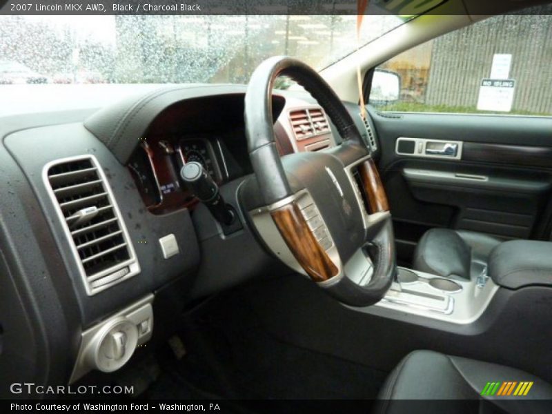 Black / Charcoal Black 2007 Lincoln MKX AWD