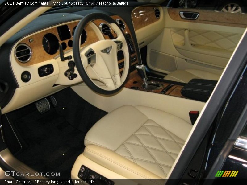 Magnolia/Beluga Interior - 2011 Continental Flying Spur Speed 