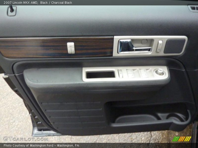Black / Charcoal Black 2007 Lincoln MKX AWD
