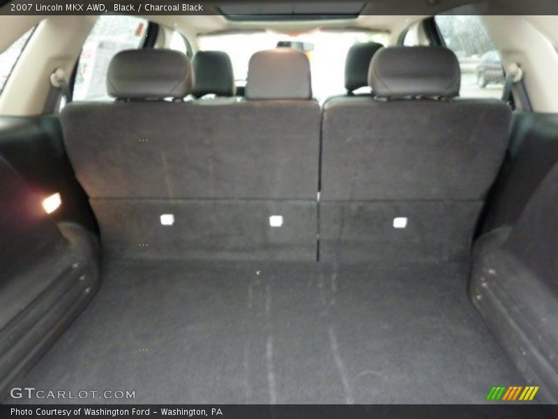 Black / Charcoal Black 2007 Lincoln MKX AWD