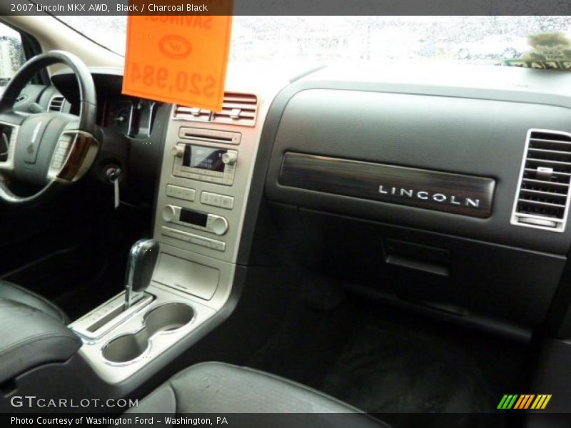 Black / Charcoal Black 2007 Lincoln MKX AWD