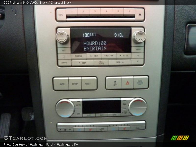 Black / Charcoal Black 2007 Lincoln MKX AWD