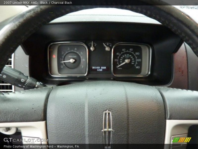Black / Charcoal Black 2007 Lincoln MKX AWD
