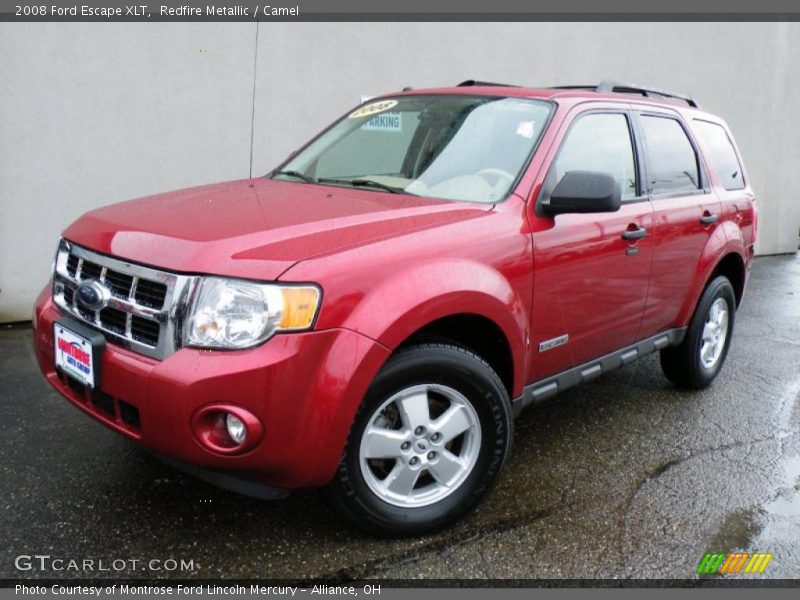 Redfire Metallic / Camel 2008 Ford Escape XLT