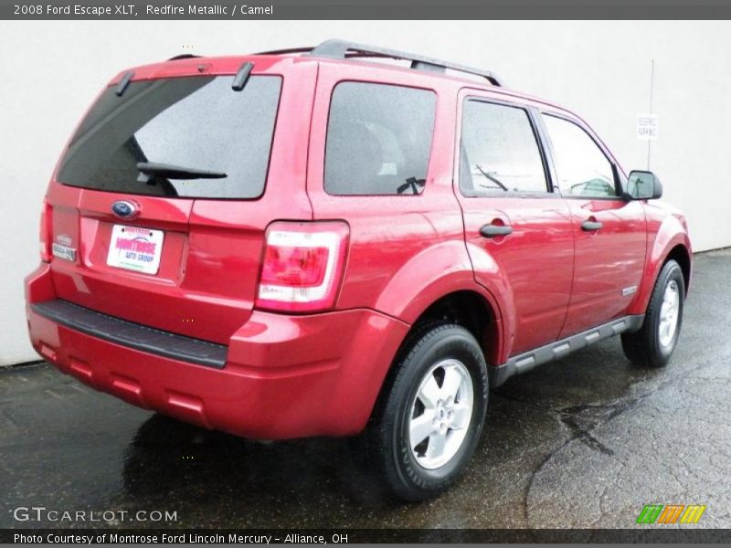 Redfire Metallic / Camel 2008 Ford Escape XLT