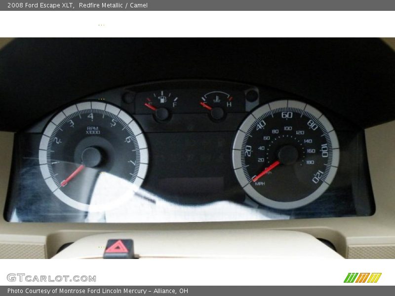 Redfire Metallic / Camel 2008 Ford Escape XLT