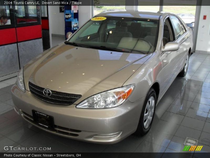 Desert Sand Mica / Taupe 2004 Toyota Camry LE