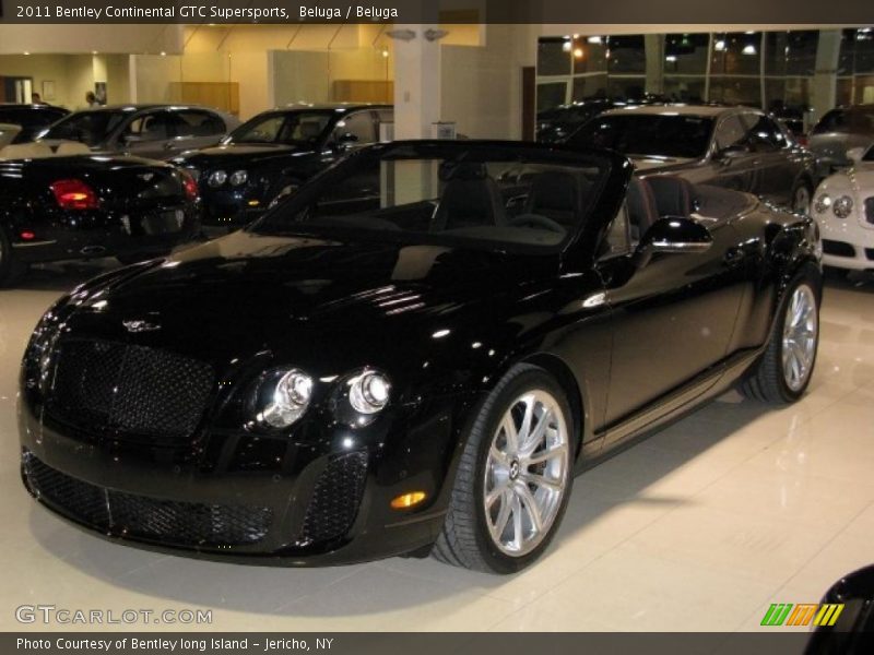 Front 3/4 View of 2011 Continental GTC Supersports