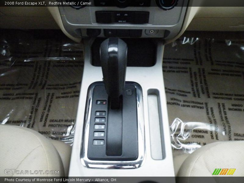 Redfire Metallic / Camel 2008 Ford Escape XLT