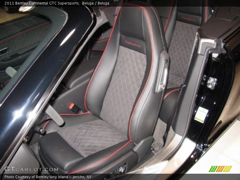  2011 Continental GTC Supersports Beluga Interior