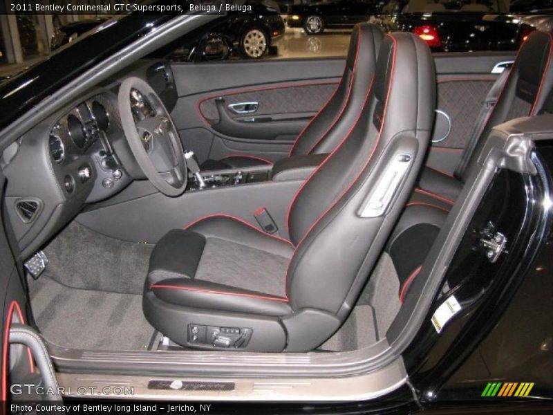  2011 Continental GTC Supersports Beluga Interior