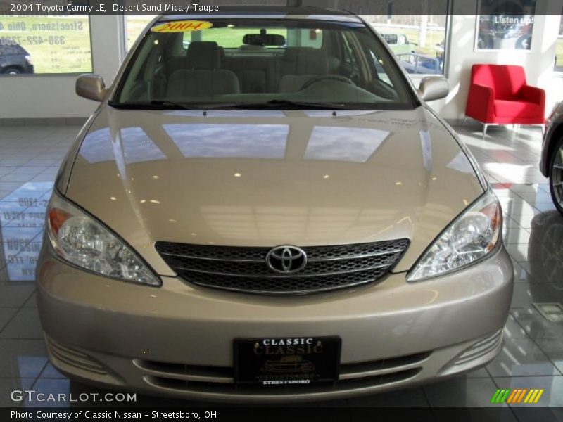 Desert Sand Mica / Taupe 2004 Toyota Camry LE