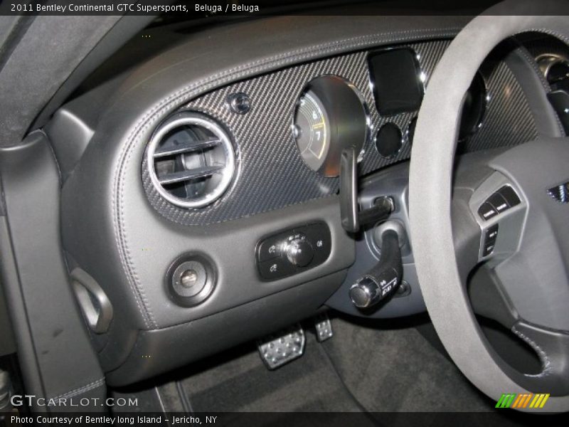 Controls of 2011 Continental GTC Supersports