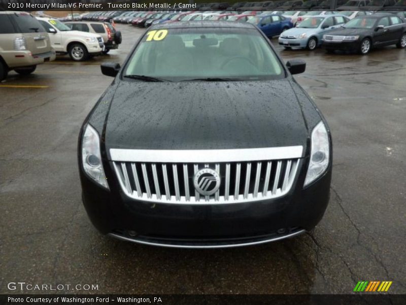 Tuxedo Black Metallic / Camel 2010 Mercury Milan V6 Premier