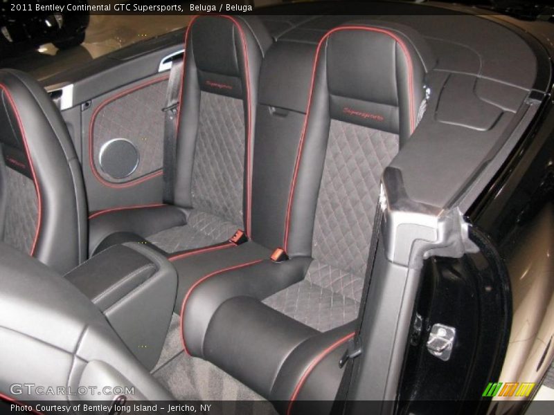  2011 Continental GTC Supersports Beluga Interior