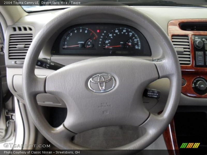 Desert Sand Mica / Taupe 2004 Toyota Camry LE