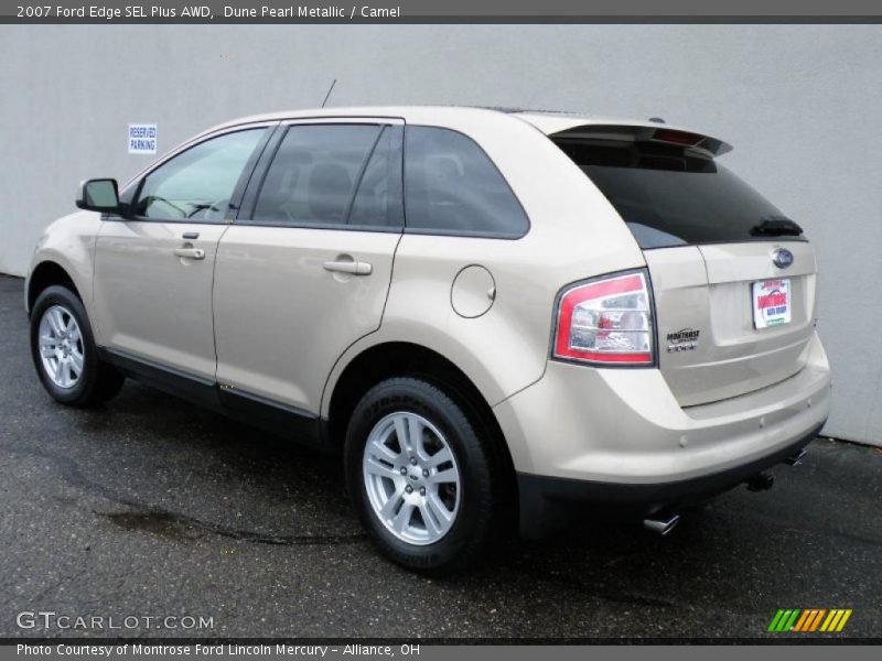 Dune Pearl Metallic / Camel 2007 Ford Edge SEL Plus AWD